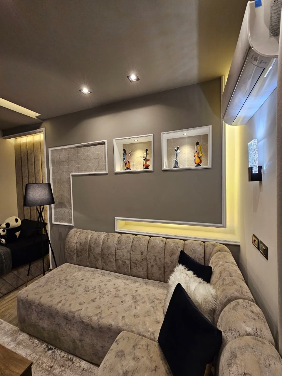 Cozy Living Room Nook in Bandra